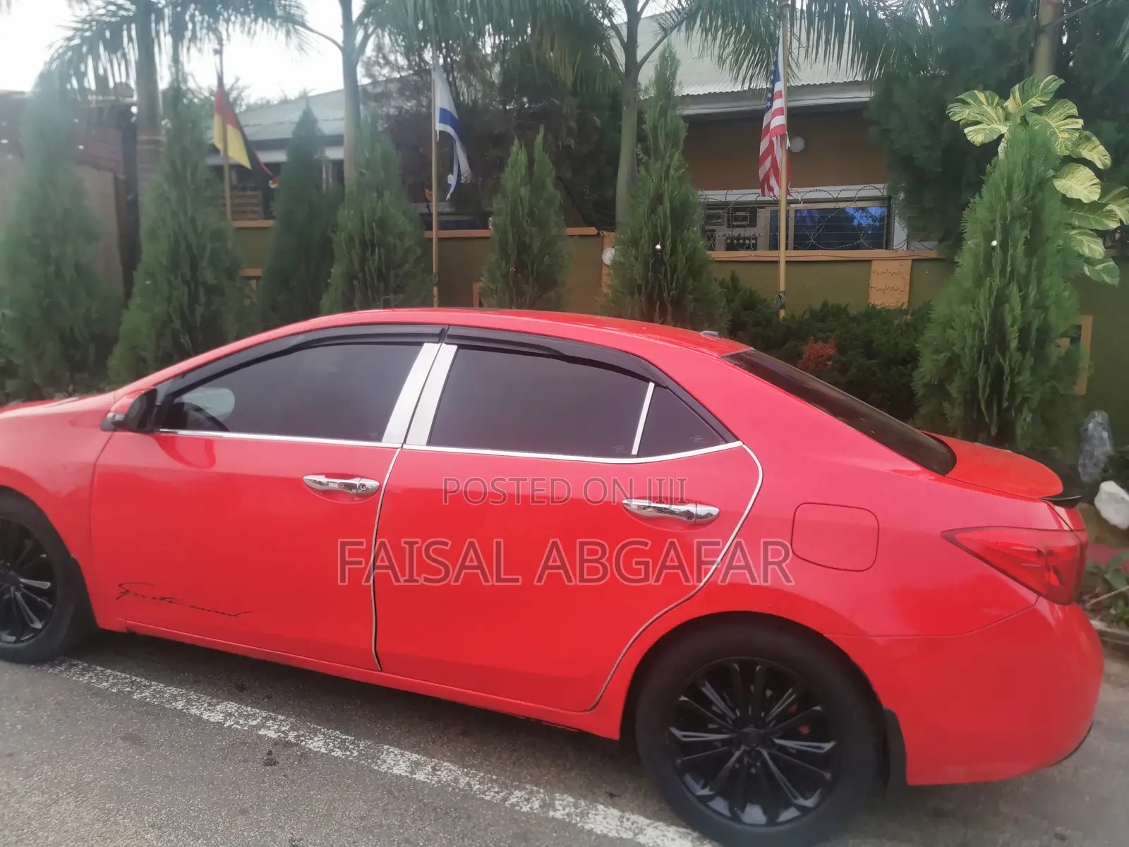 Toyota Corolla 2015 Red