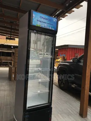 Enhance Production Presentation W/Nasco 298 LTRS Display Fridge