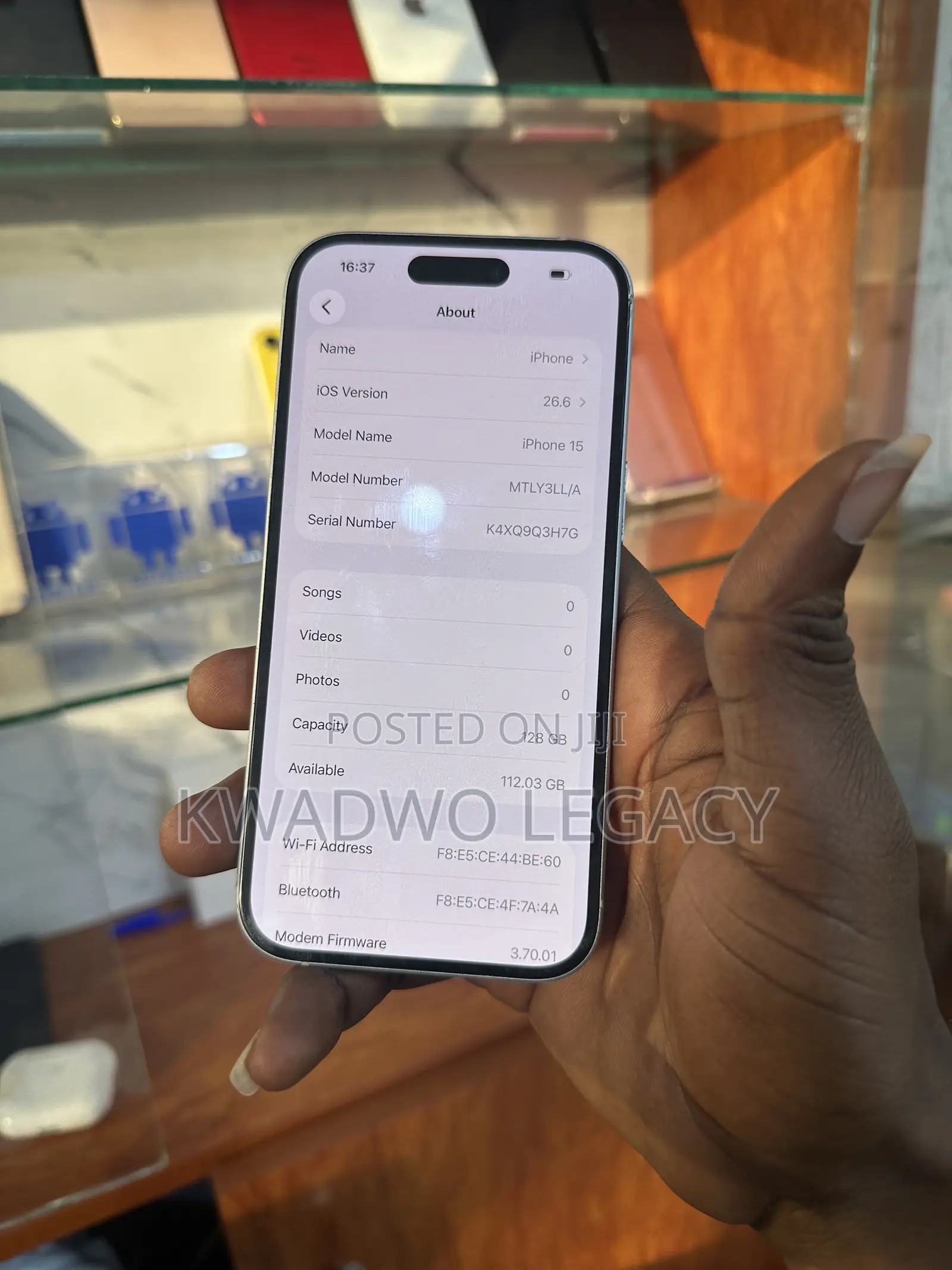 Apple iPhone 15 128 GB White