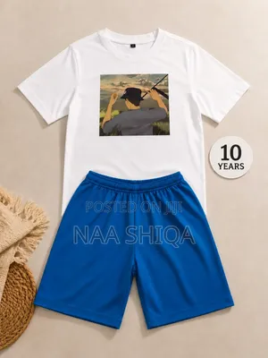 10yrs-Unisex-2 Piece Casual Kids Clothing Set