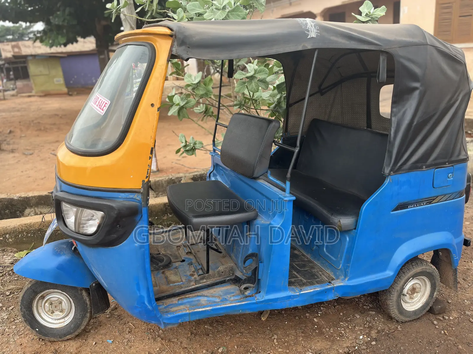 TVS King Deluxe Plus iTouch Start 2025 Blue