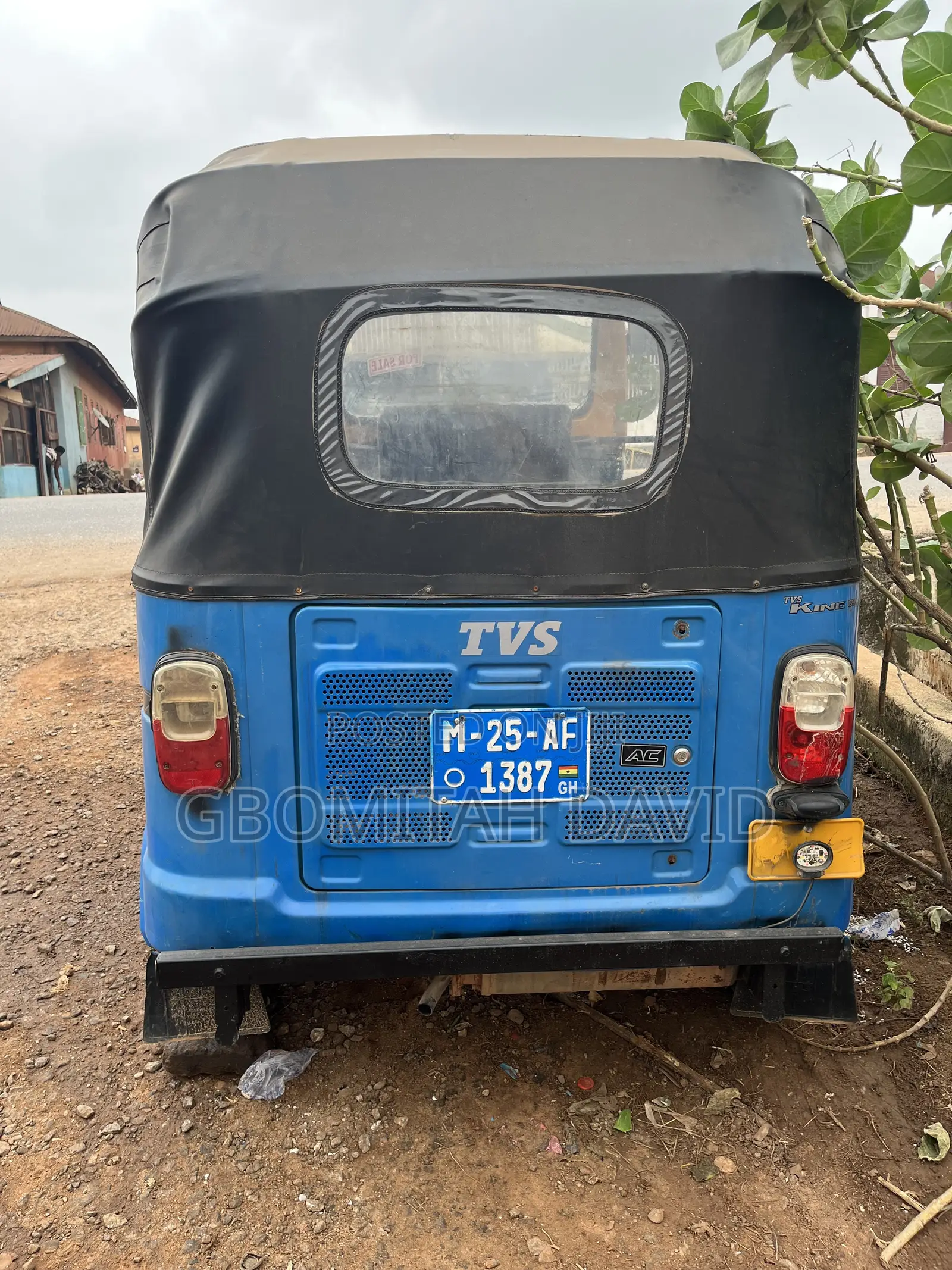 TVS King Deluxe Plus iTouch Start 2025 Blue