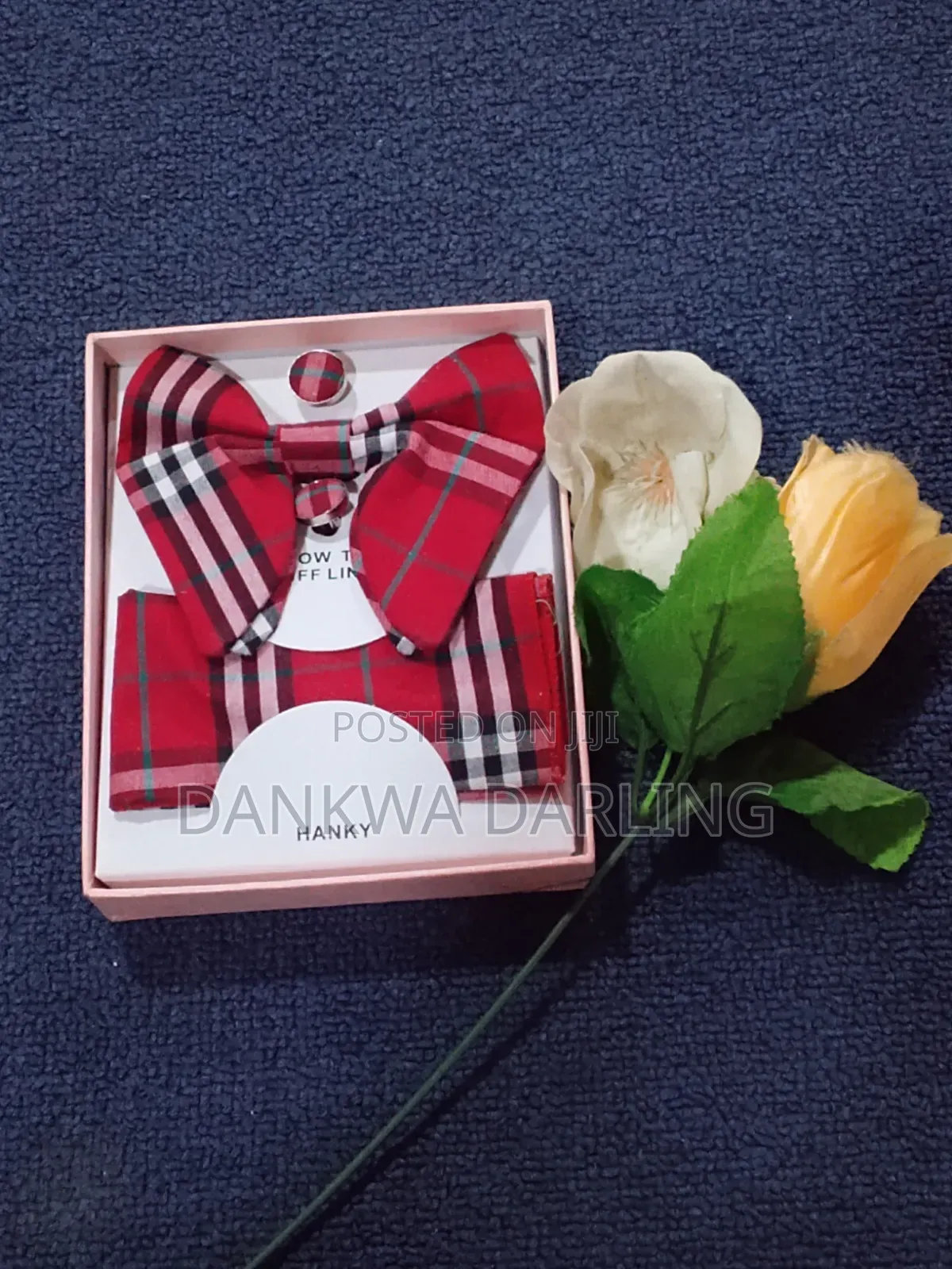 Colourful Checkered Bowtie