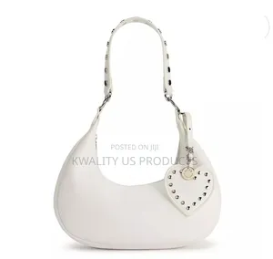 BCBGeneration Wear-2-Ways Women's Studded Half Moon Bag