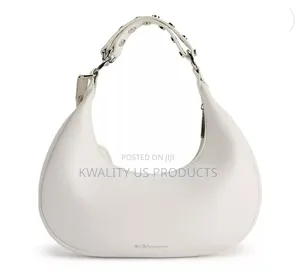BCBGeneration Wear-2-Ways Women's Studded Half Moon Bag
