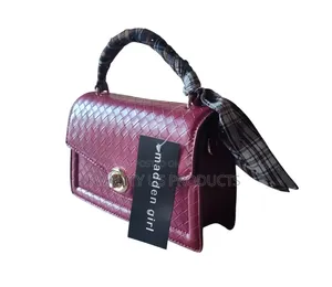 Madden Girl PU Top-Handle With Scarf Handbag