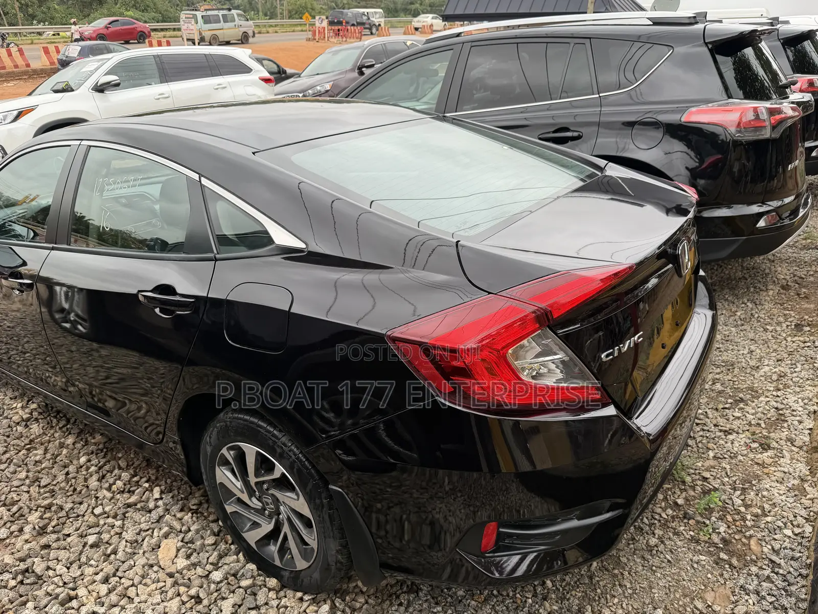 Honda Civic EX 4dr Sedan (1.5L 4cyl) 2016 Black
