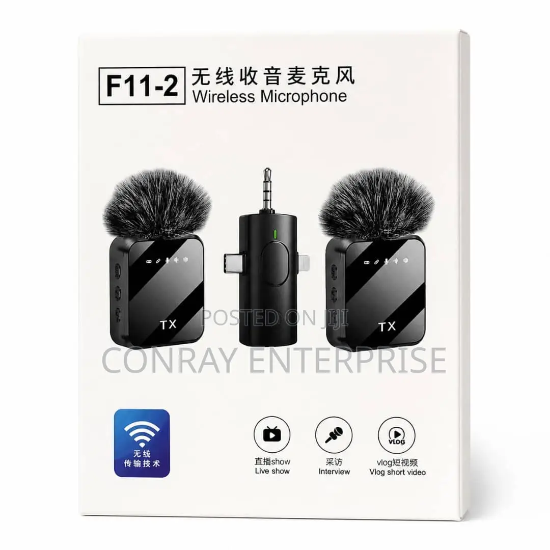 Wireless Vlog Microphone.