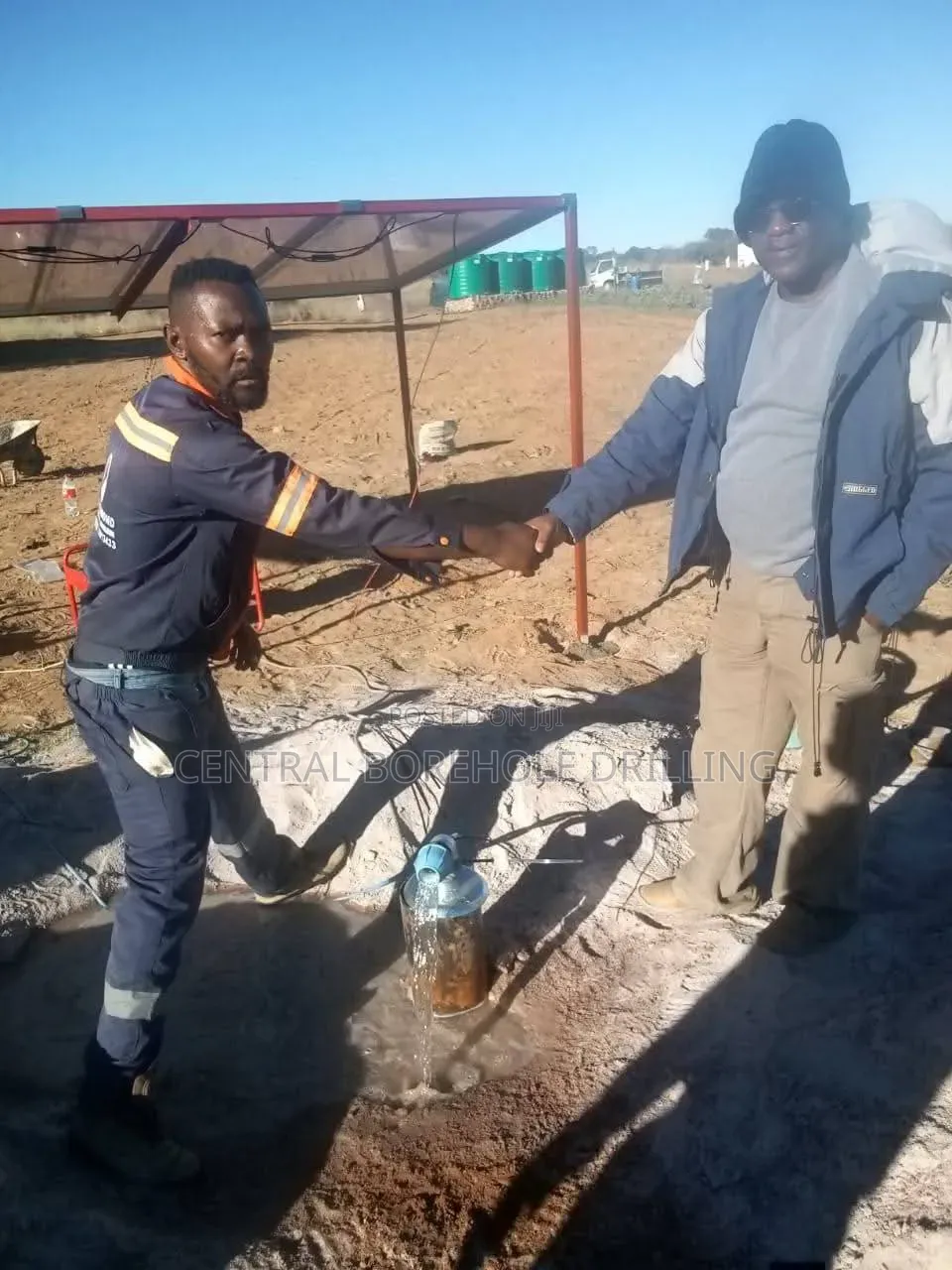 Ga South Municipal Borehole Drilling and Old Borehole Repair