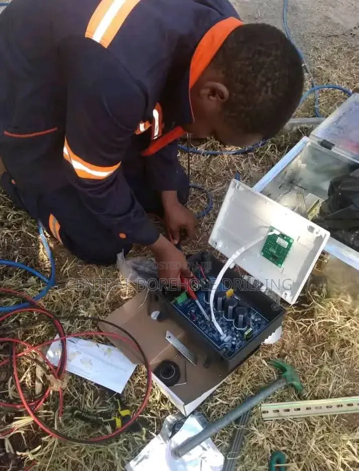 Ga South Municipal Borehole Drilling and Old Borehole Repair