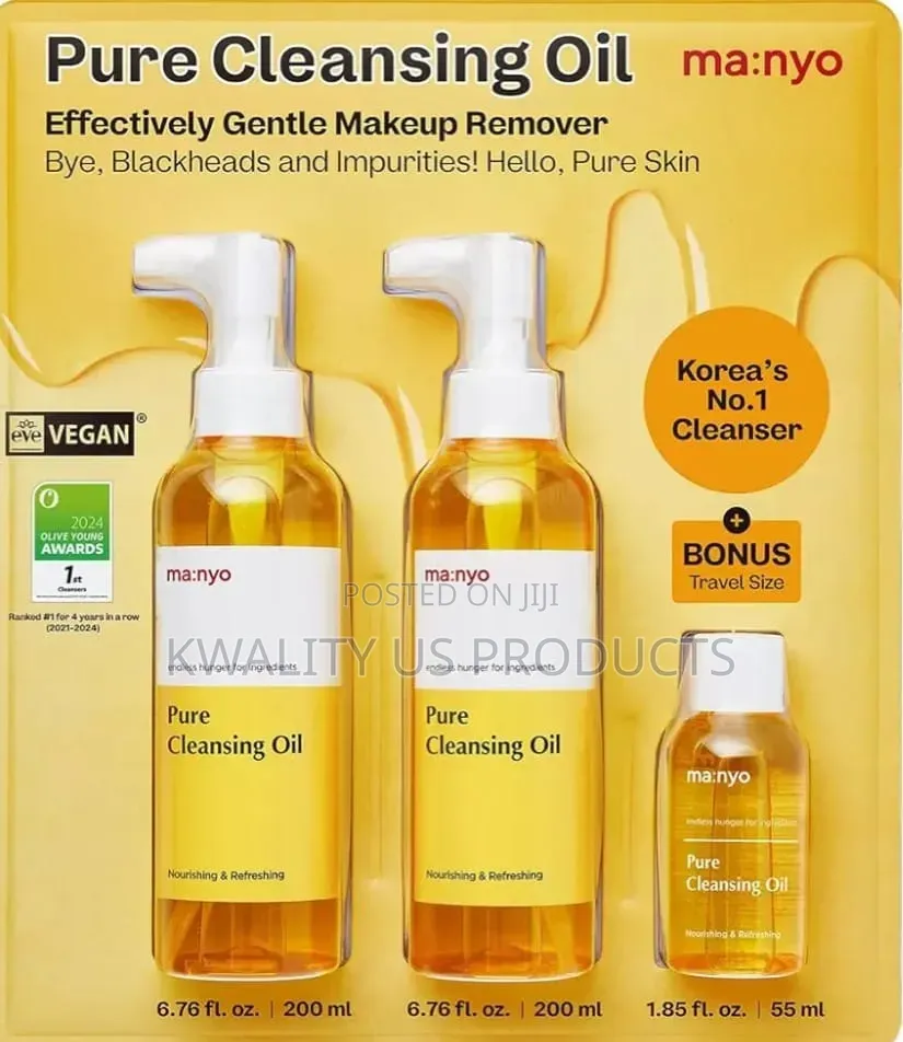Manyo Pure Cleansing Oil - 3 Pack