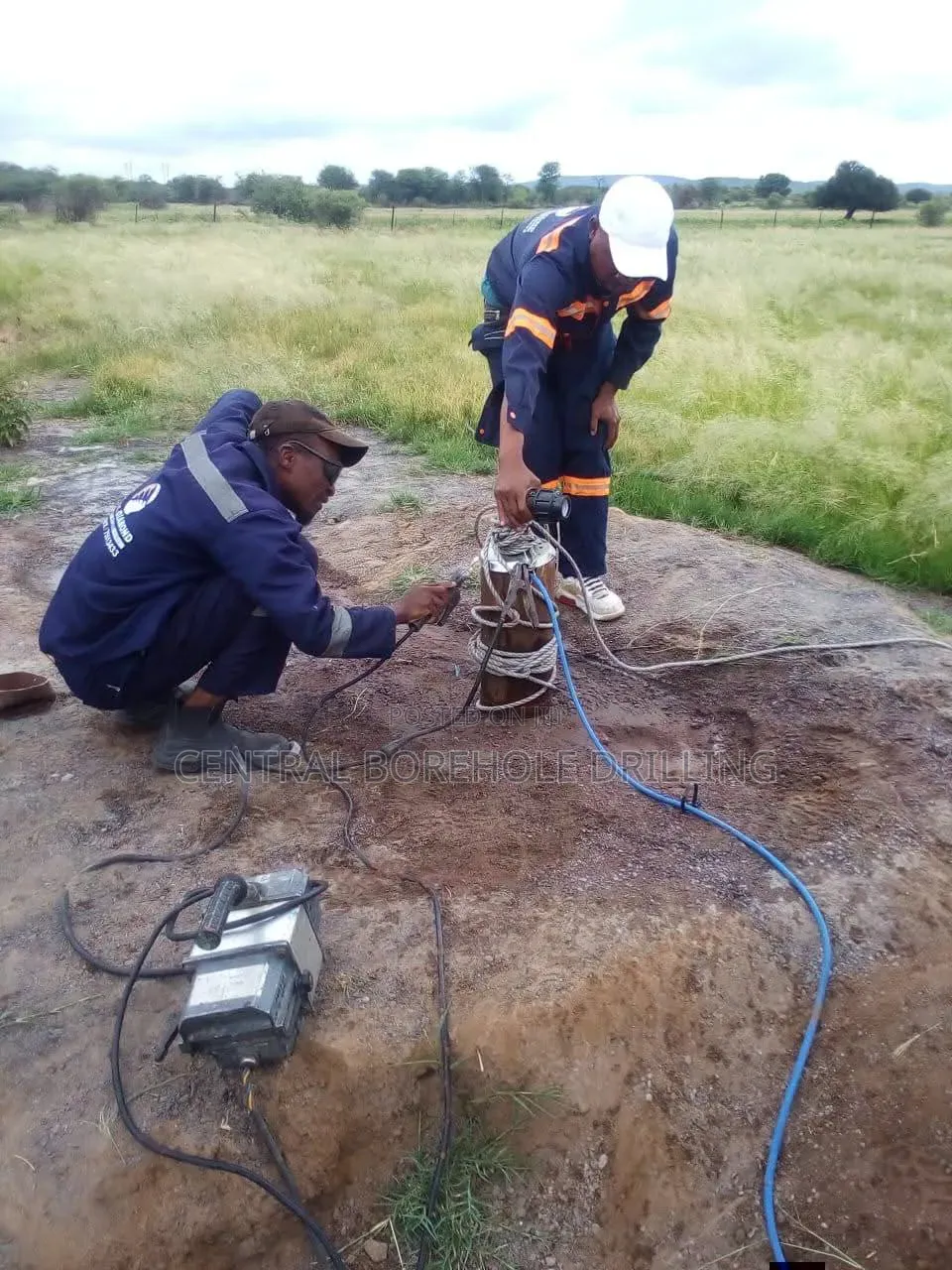 Upper Denkyira West Borehole Drilling and Old Borehole Repair