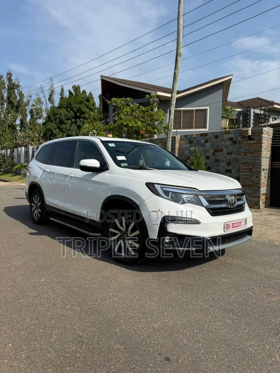 Honda Pilot EX-L AWD 2020 White