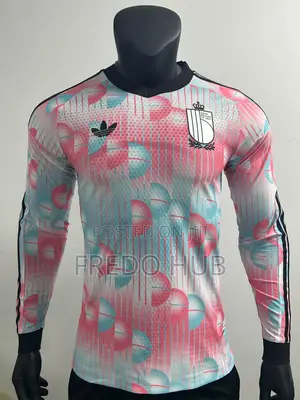 Both National and Club Teams Authentic Jerseys Long Sleeves