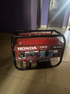 Generator Honda 5.5kvA Gasoline Generator for a Cool Price
