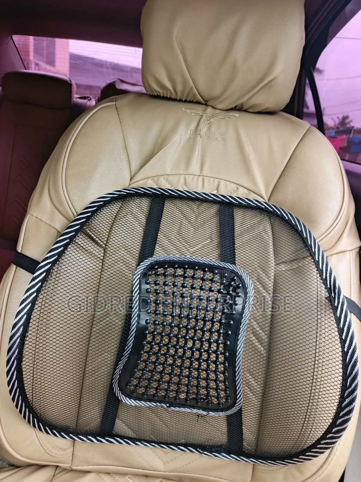 Adjustable Lumbar Support for Office, Car, and Home Use