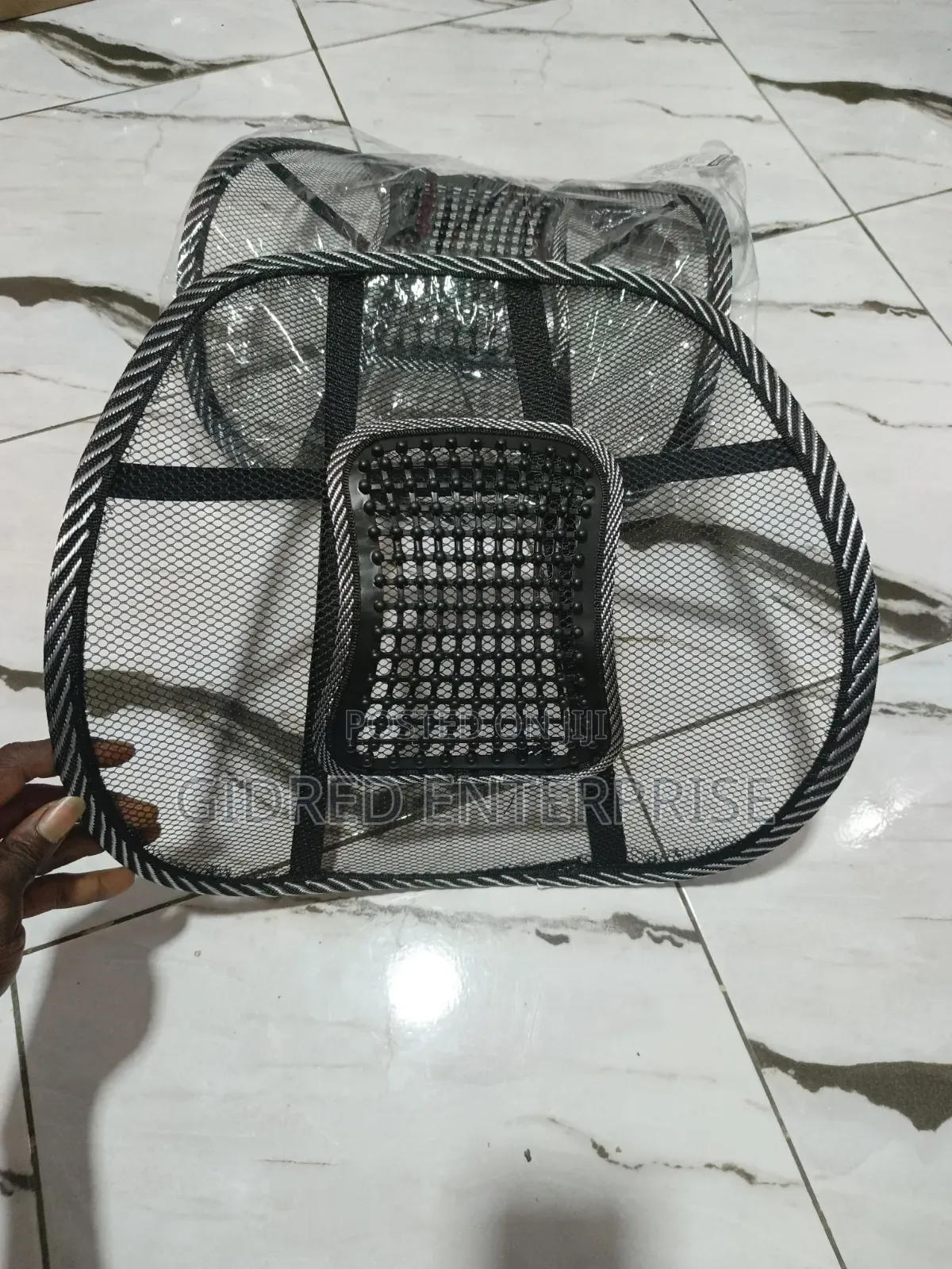 Adjustable Lumbar Support for Office, Car, and Home Use