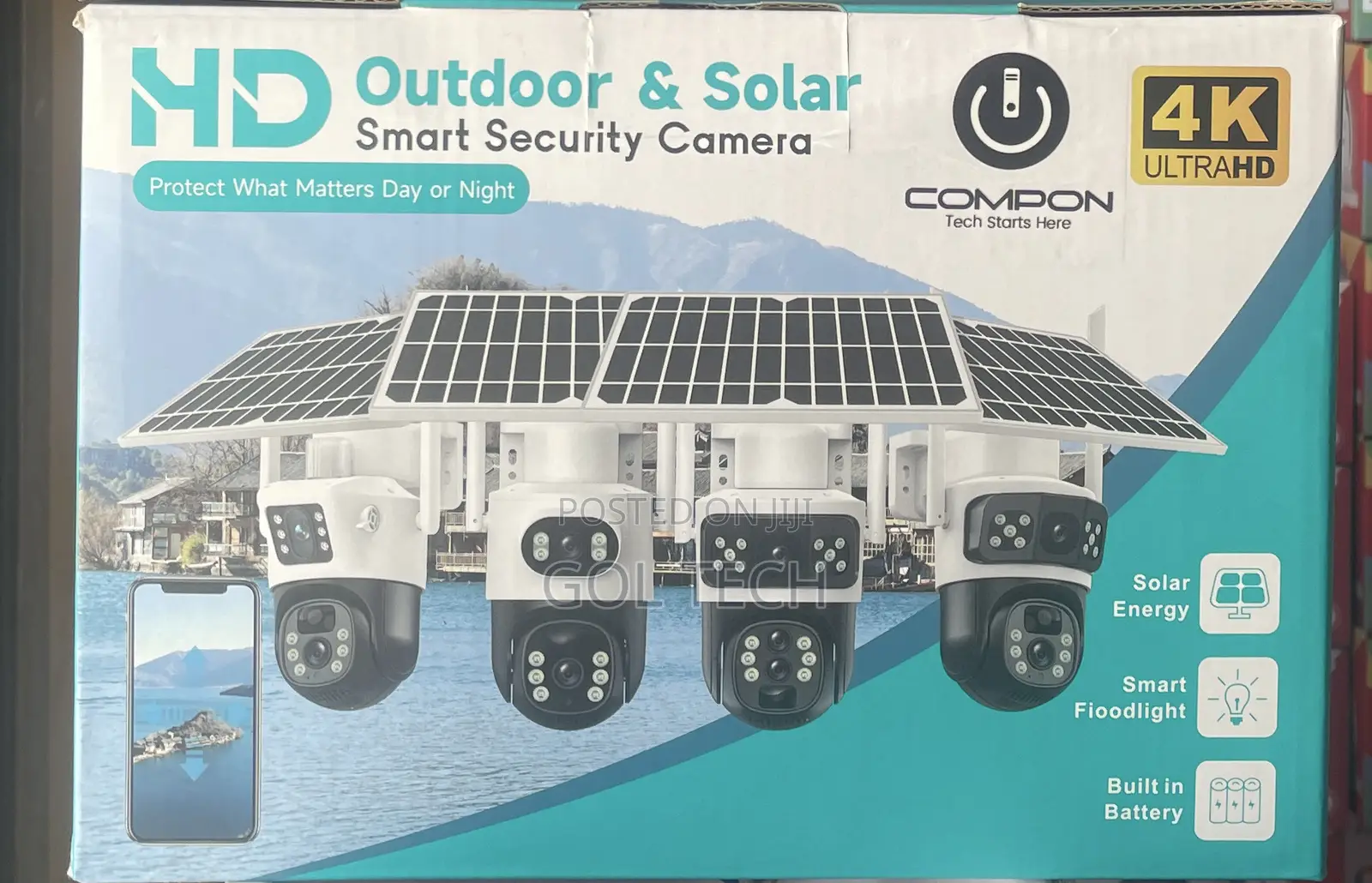 HD Outdoor Solar Smart Security Camera