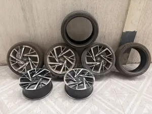 A Set of 18” Alloy Sport Rims 225/40r18 Tyres