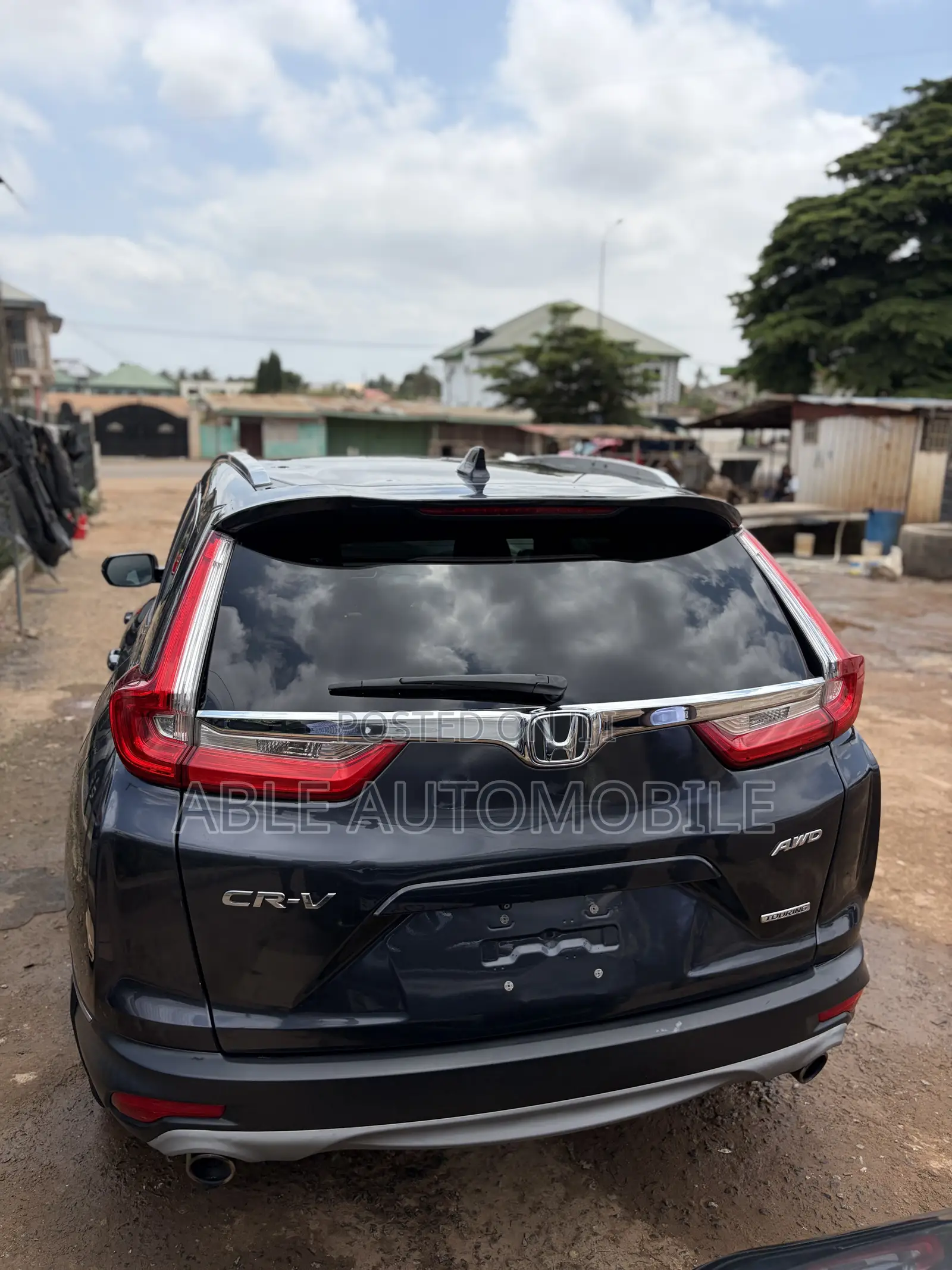 Honda CR-V Touring AWD 2018 Gray