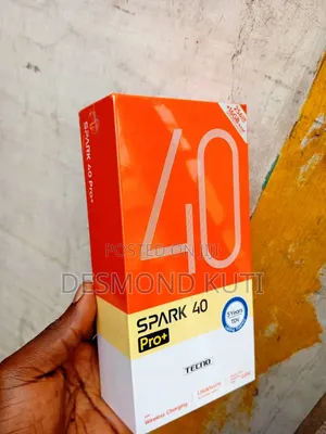 New Tecno Spark 40 Pro+ 256 GB Gray