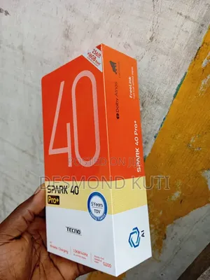 New Tecno Spark 40 Pro+ 256 GB Gray
