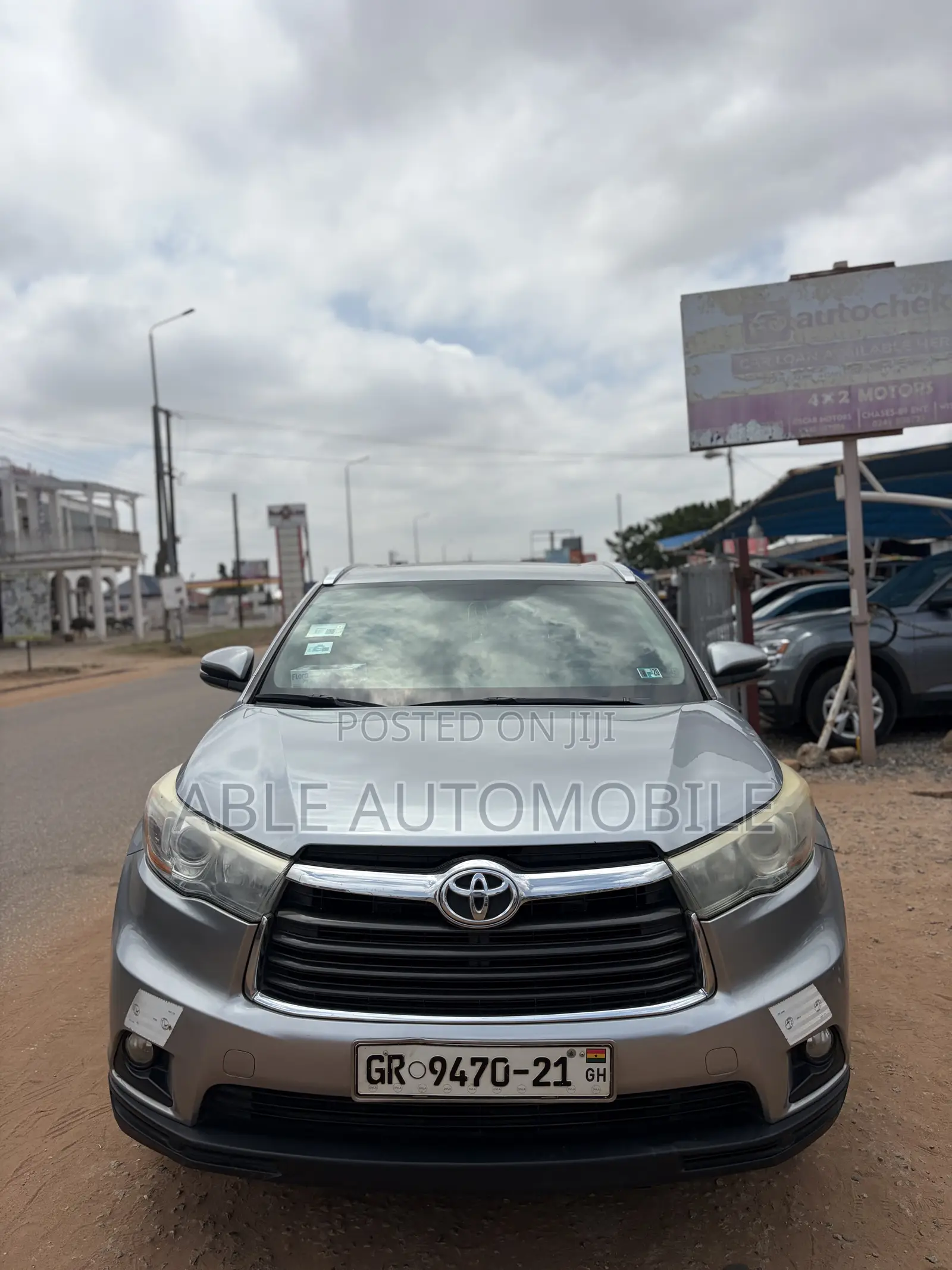 Toyota Highlander XLE V6 4x4 (3.5L 6cyl 6A) 2016 Silver