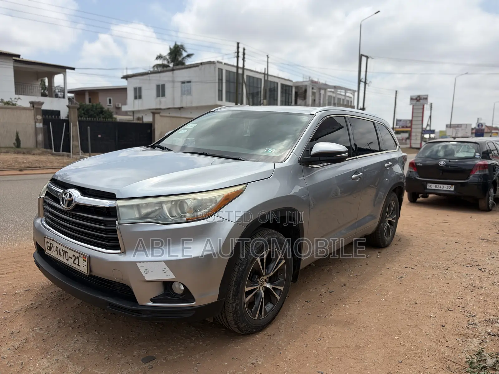 Toyota Highlander XLE V6 4x4 (3.5L 6cyl 6A) 2016 Silver