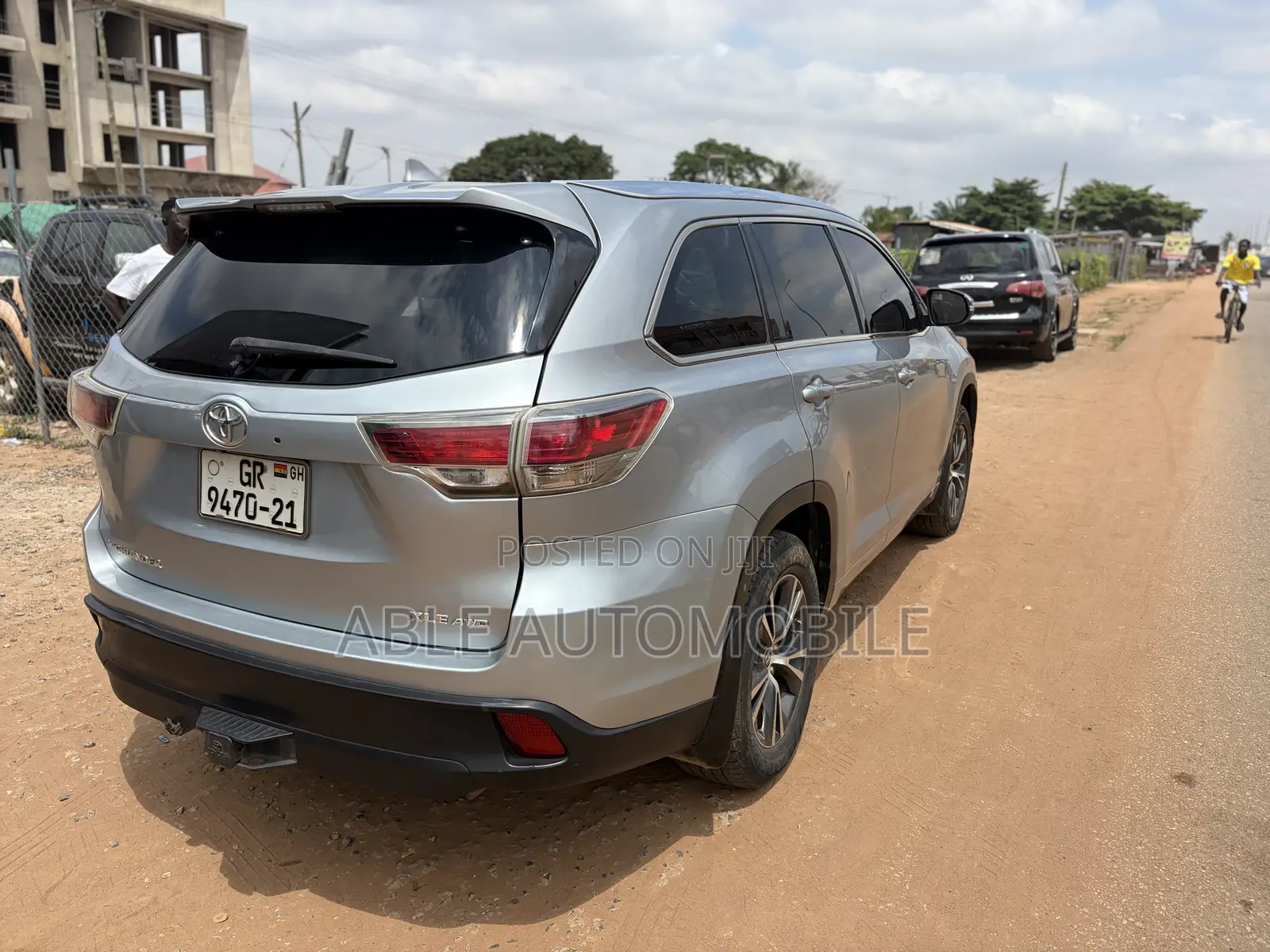 Toyota Highlander XLE V6 4x4 (3.5L 6cyl 6A) 2016 Silver