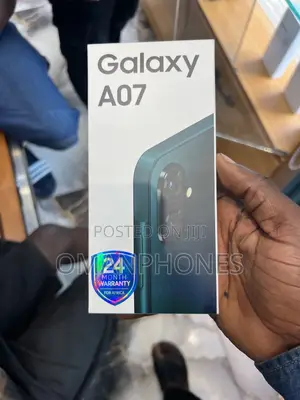 New Samsung Galaxy A07 128 GB Black