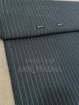 Pinstripe Suiting Wool