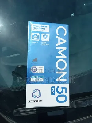New Tecno Camon 50 Pro 256 GB Gray