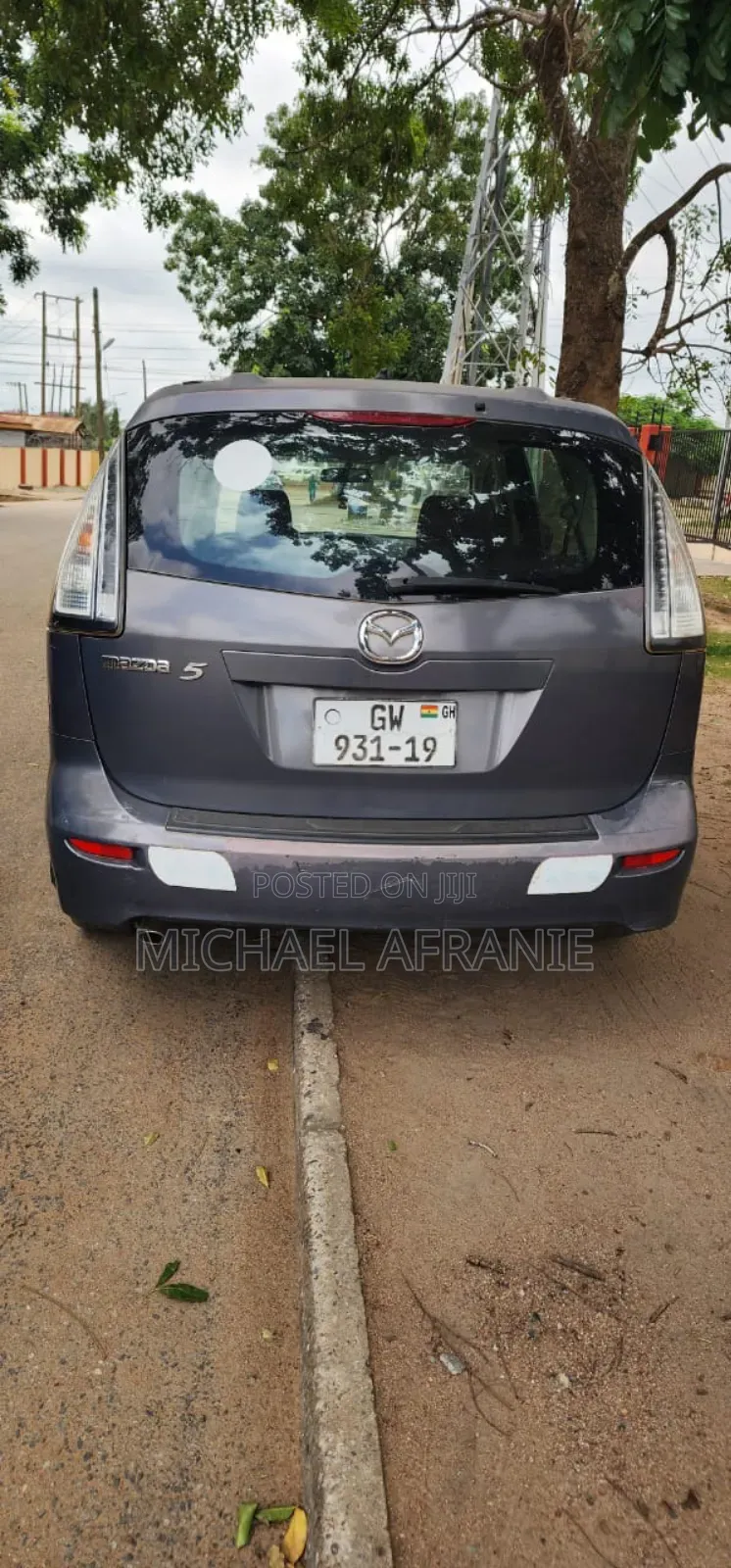 Mazda 5 2.5 Sport Automatic 2010 Gray
