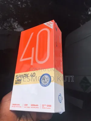 New Tecno Spark 40 Pro 256 GB Gray