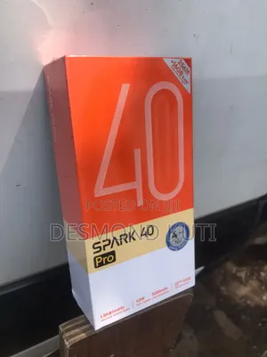 New Tecno Spark 40 Pro 256 GB Gray