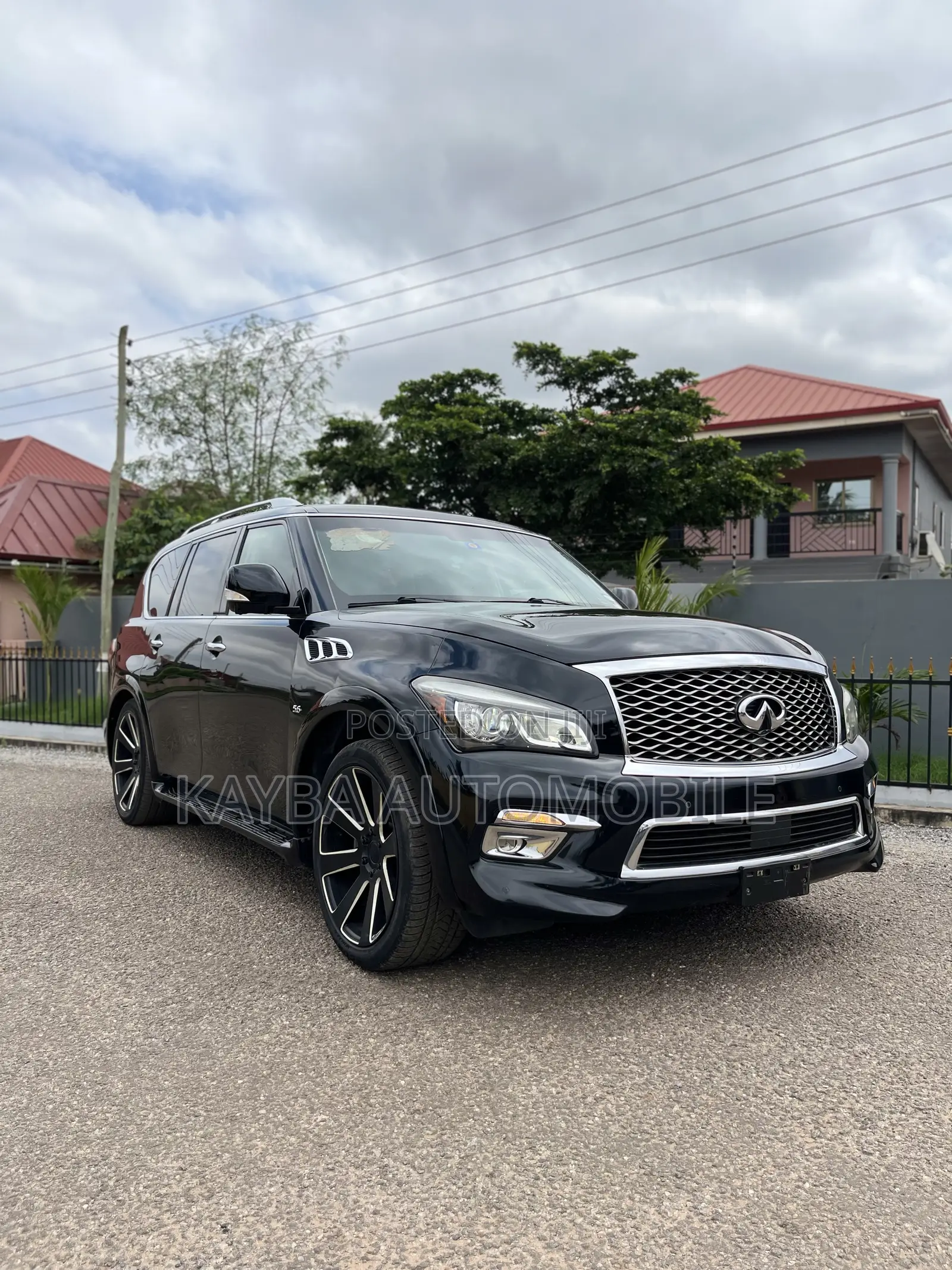 Infiniti QX80 2015 Black