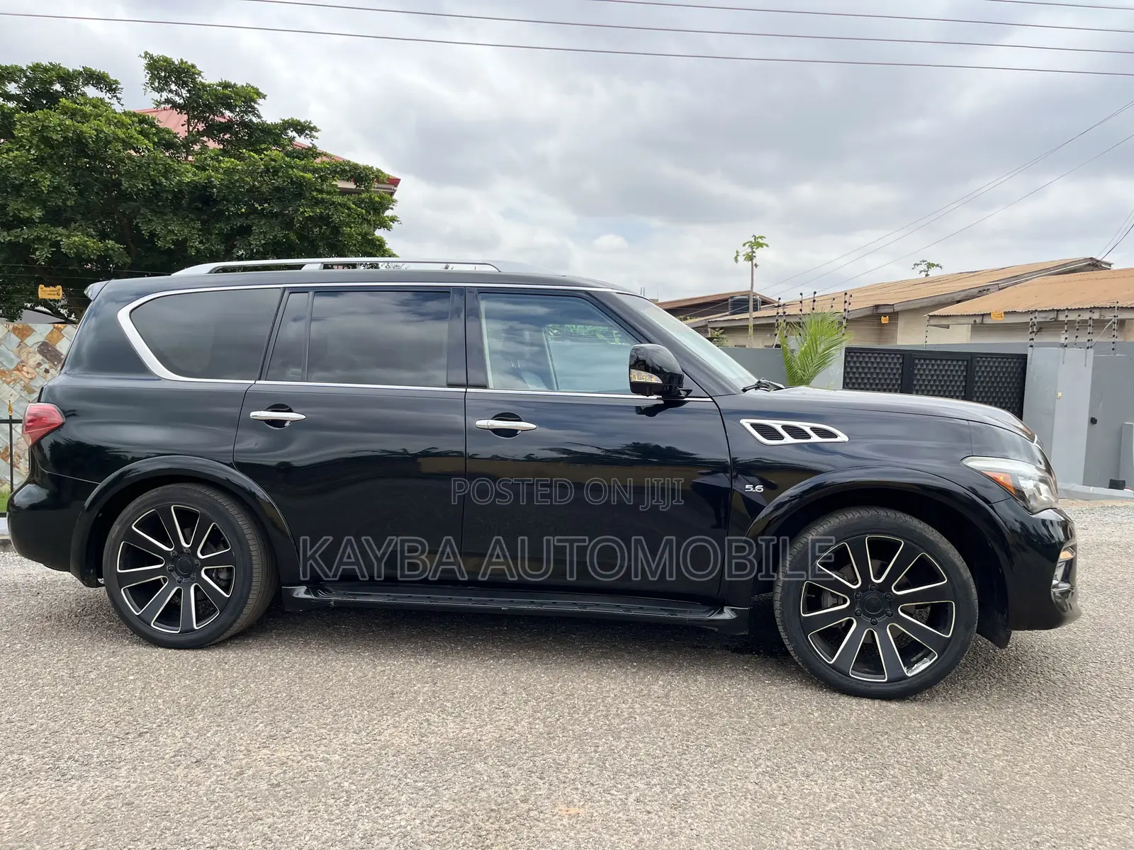 Infiniti QX80 2015 Black