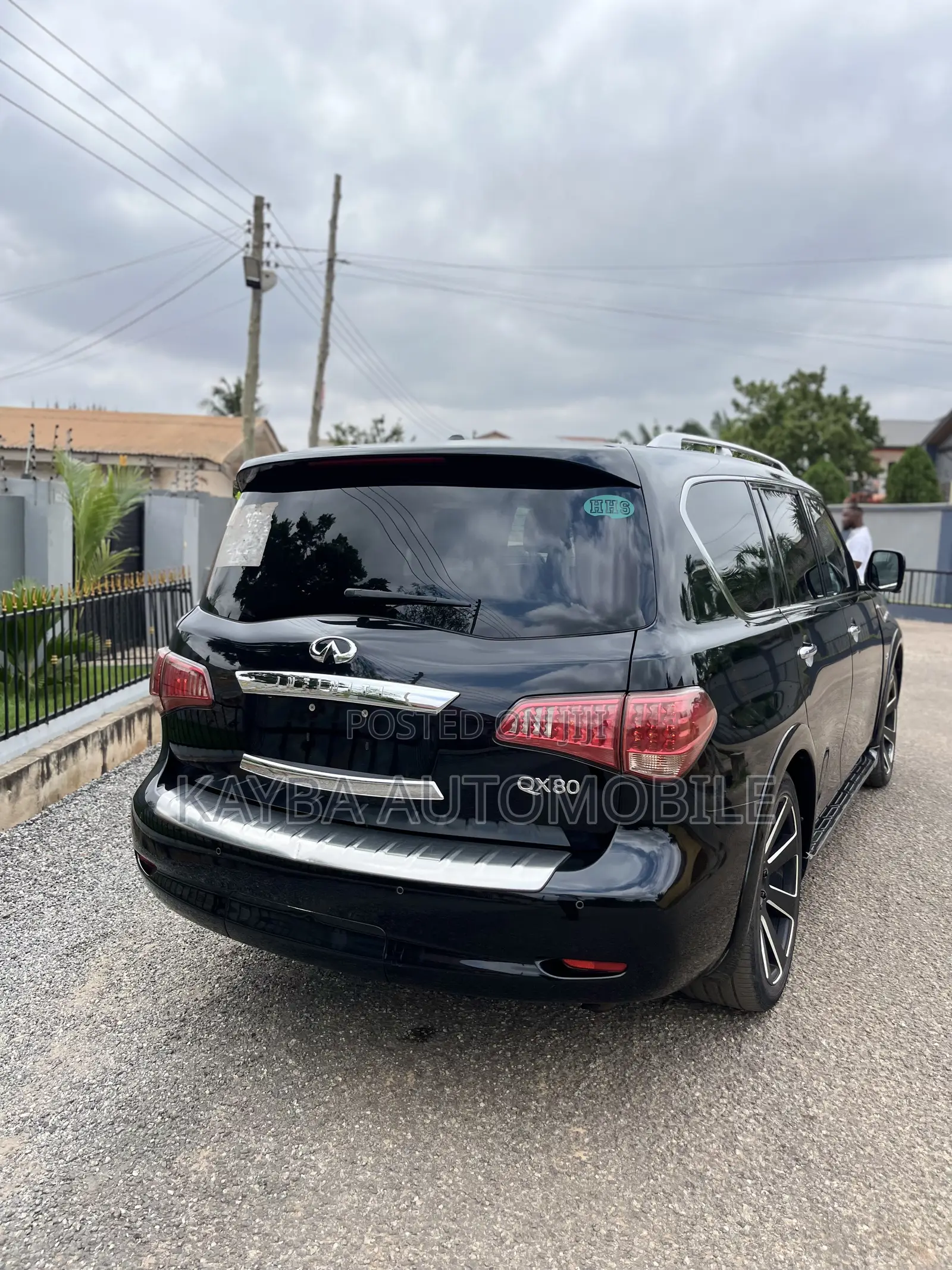 Infiniti QX80 2015 Black
