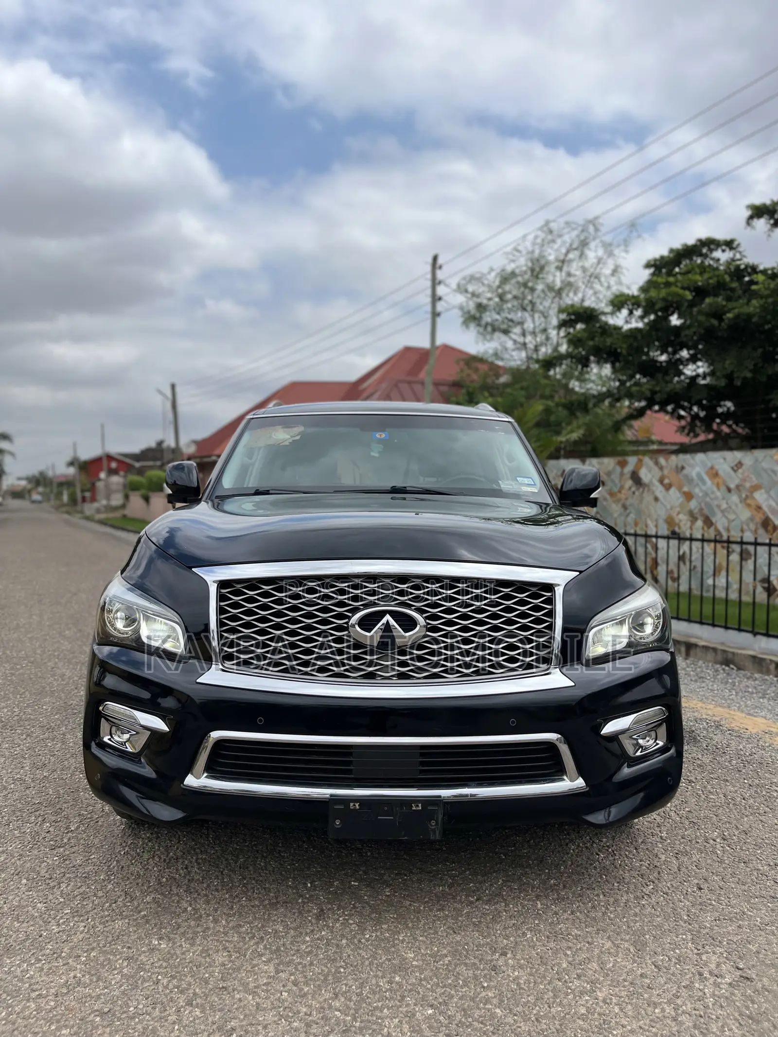 Infiniti QX80 2015 Black