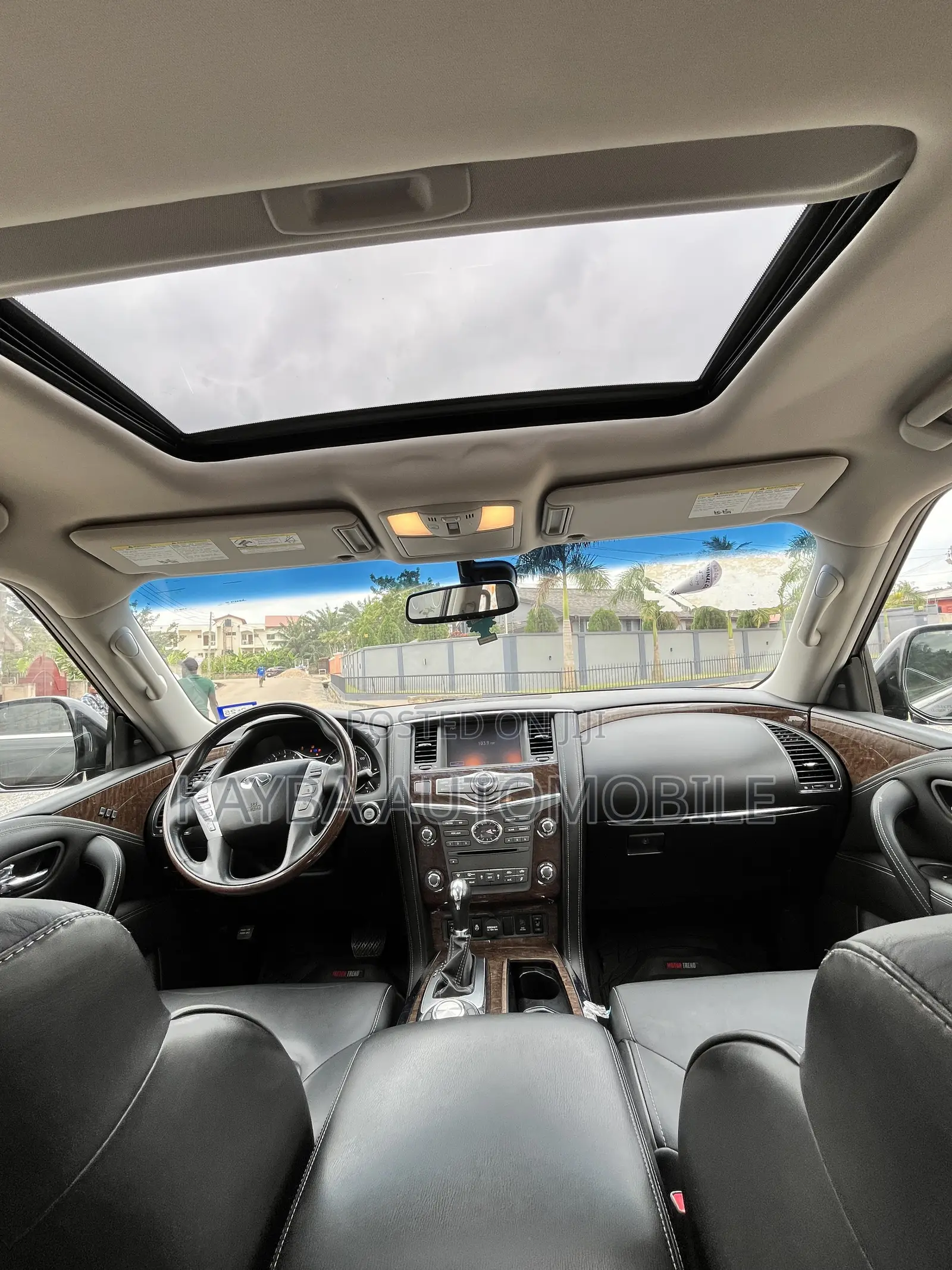 Infiniti QX80 2015 Black