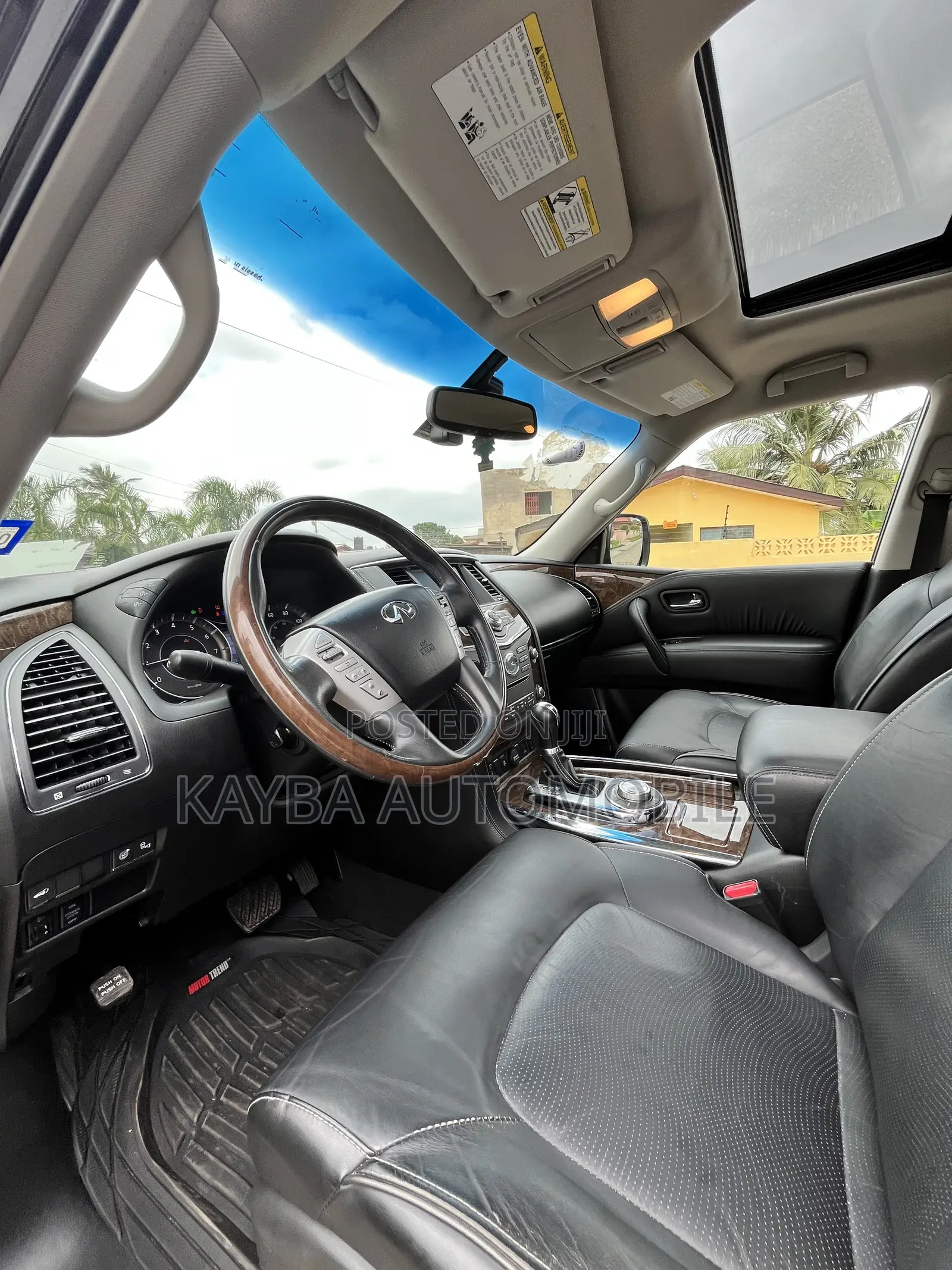 Infiniti QX80 2015 Black