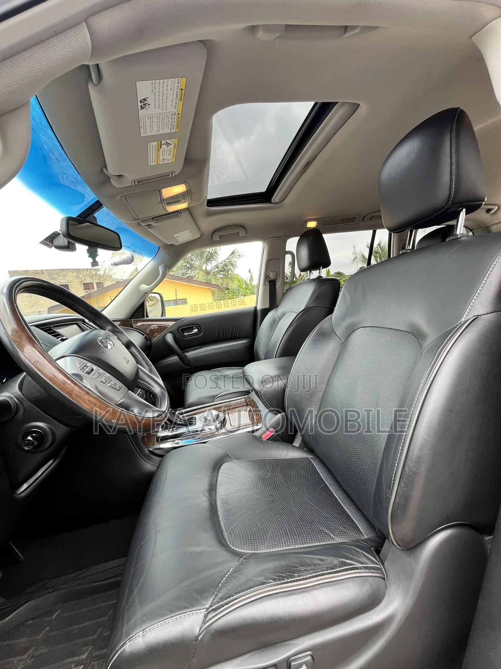 Infiniti QX80 2015 Black