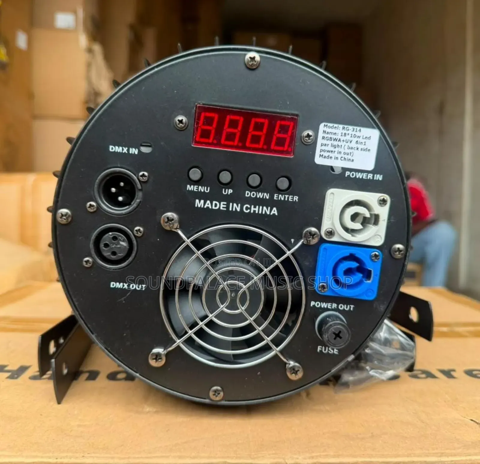 18-Led Flat PAR Stage Light