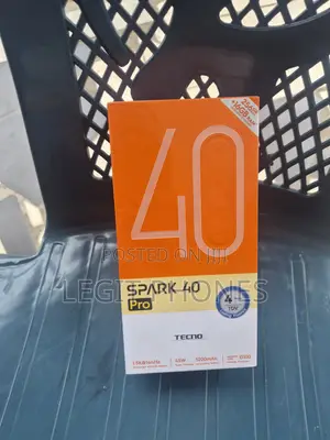 New Tecno Spark 40 Pro 256 GB Black