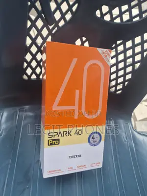 New Tecno Spark 40 Pro 256 GB Black