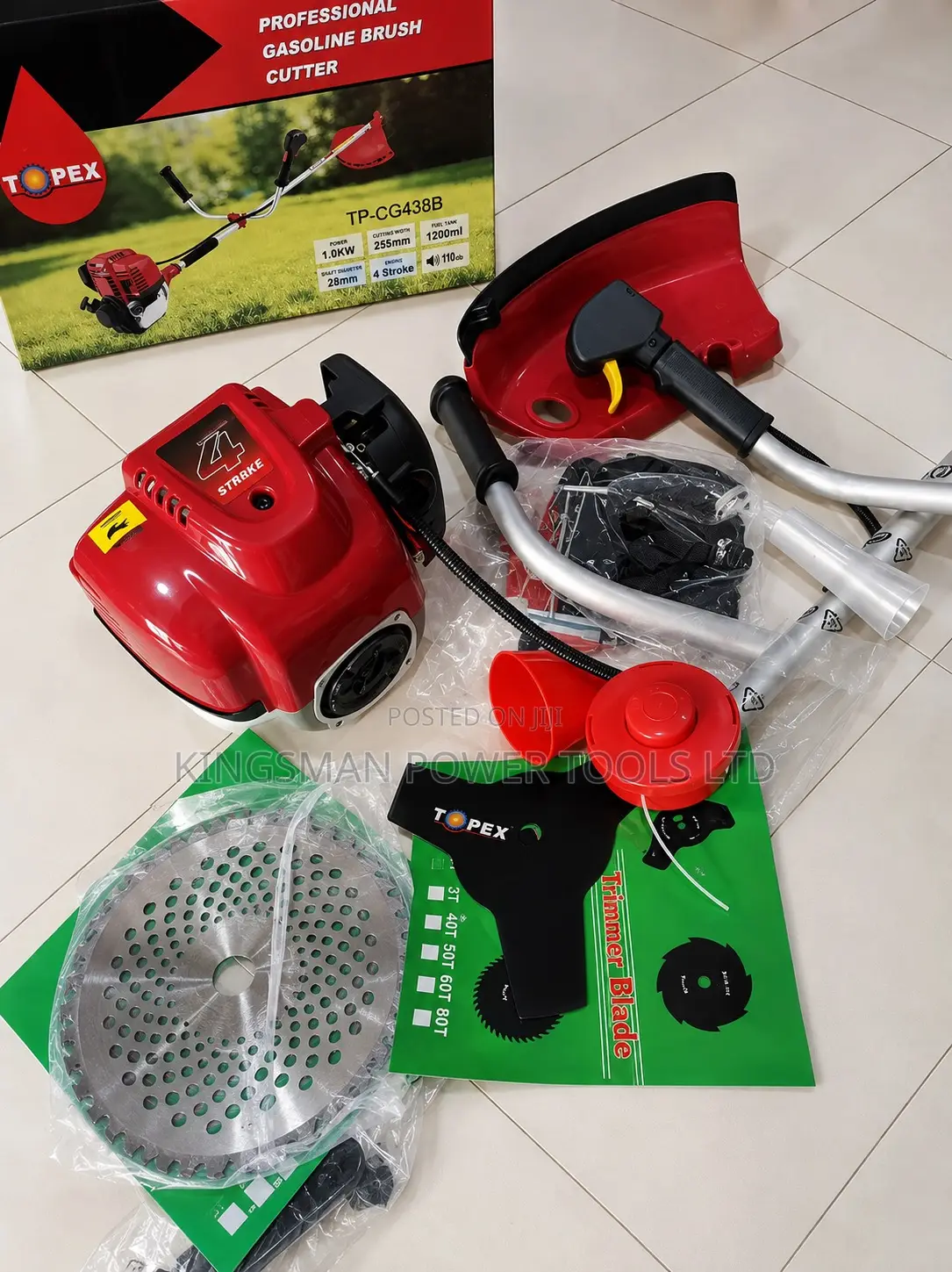 Topex 4 Stroke Brush Cutter