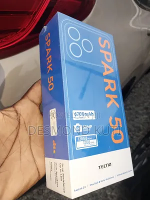 New Tecno Spark 50 128 GB Gray