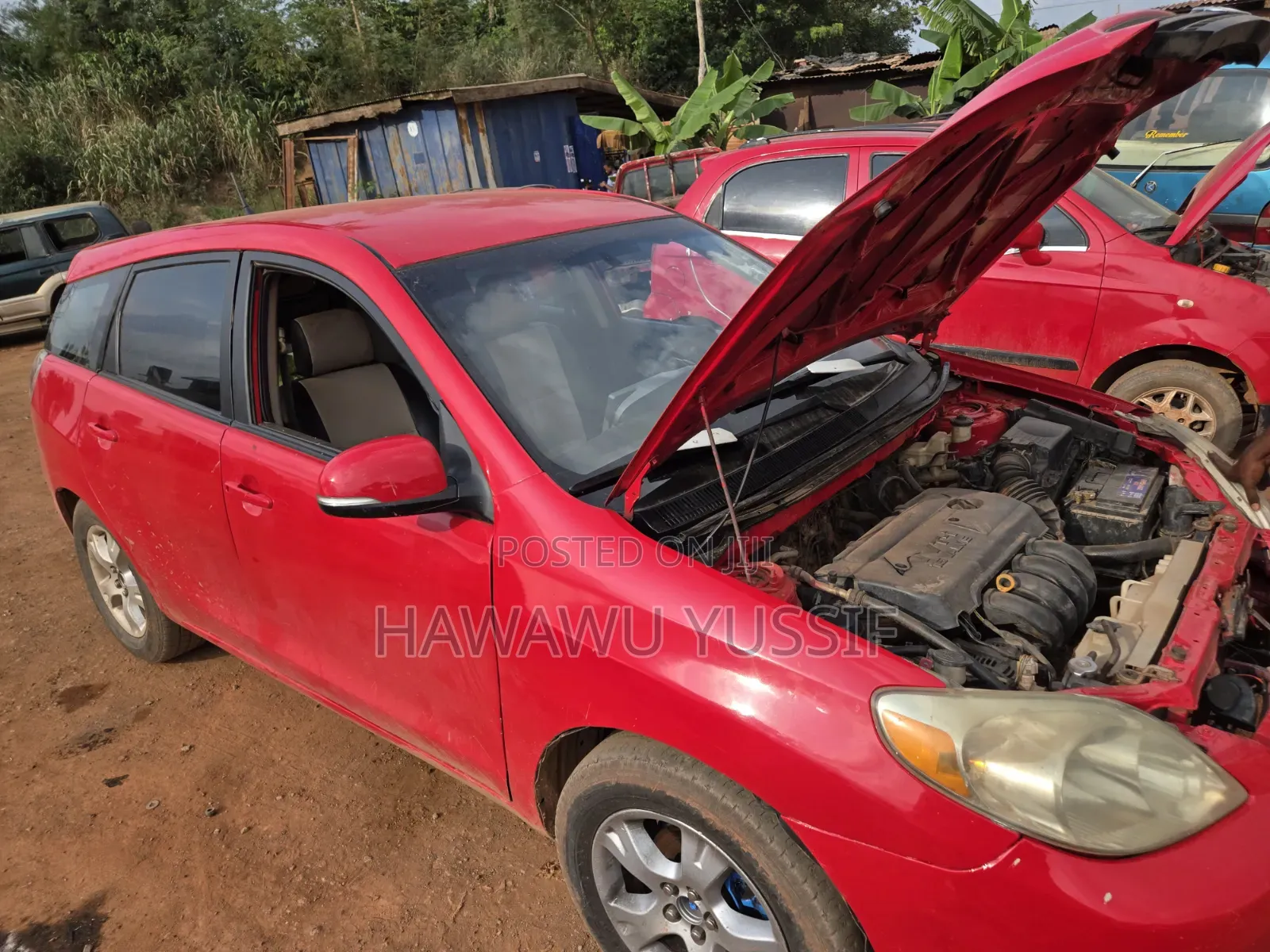 Toyota Matrix 2007 Red