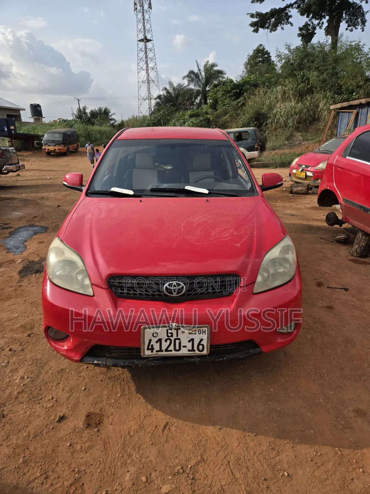 Toyota Matrix 2007 Red