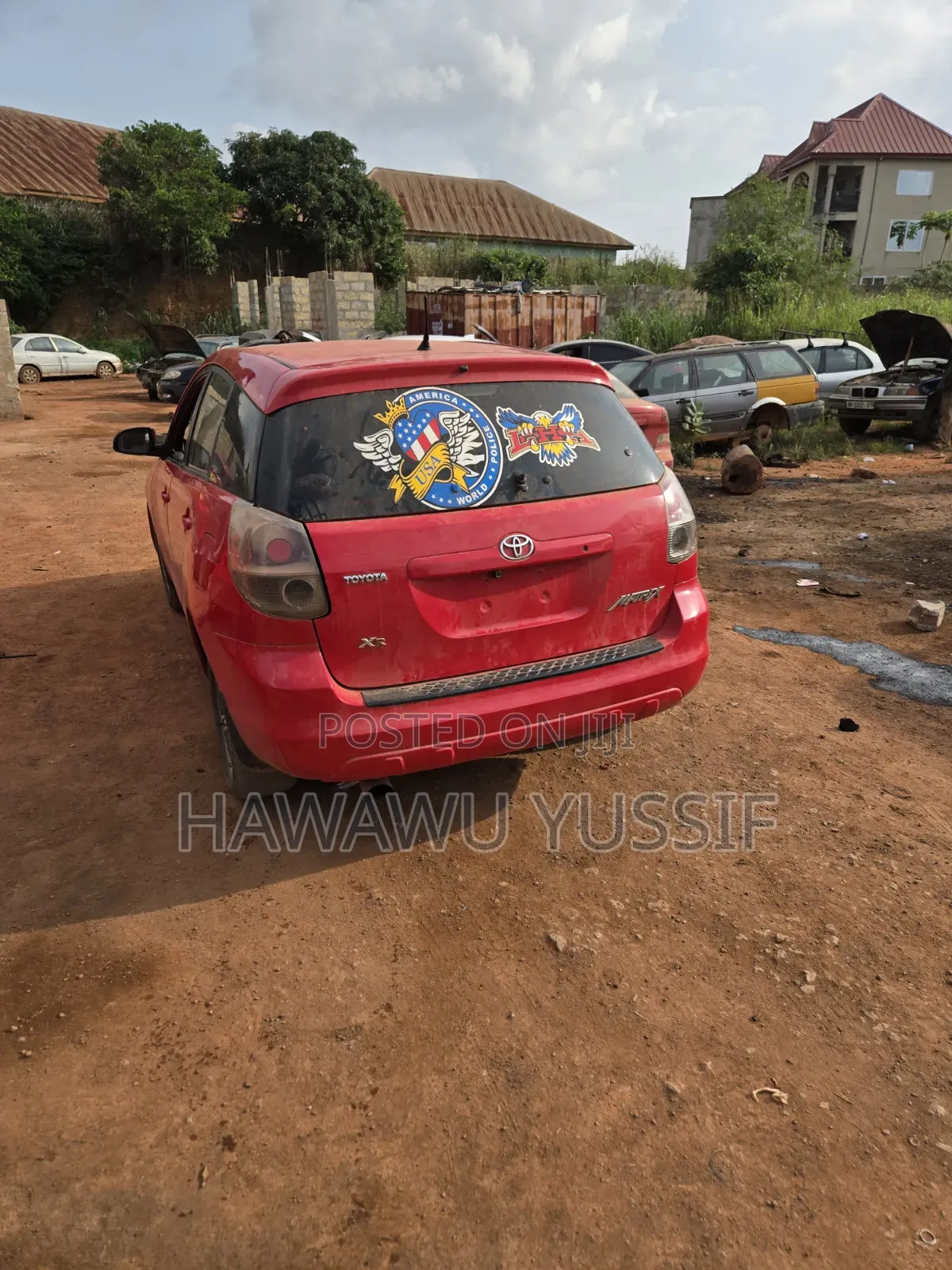 Toyota Matrix 2007 Red